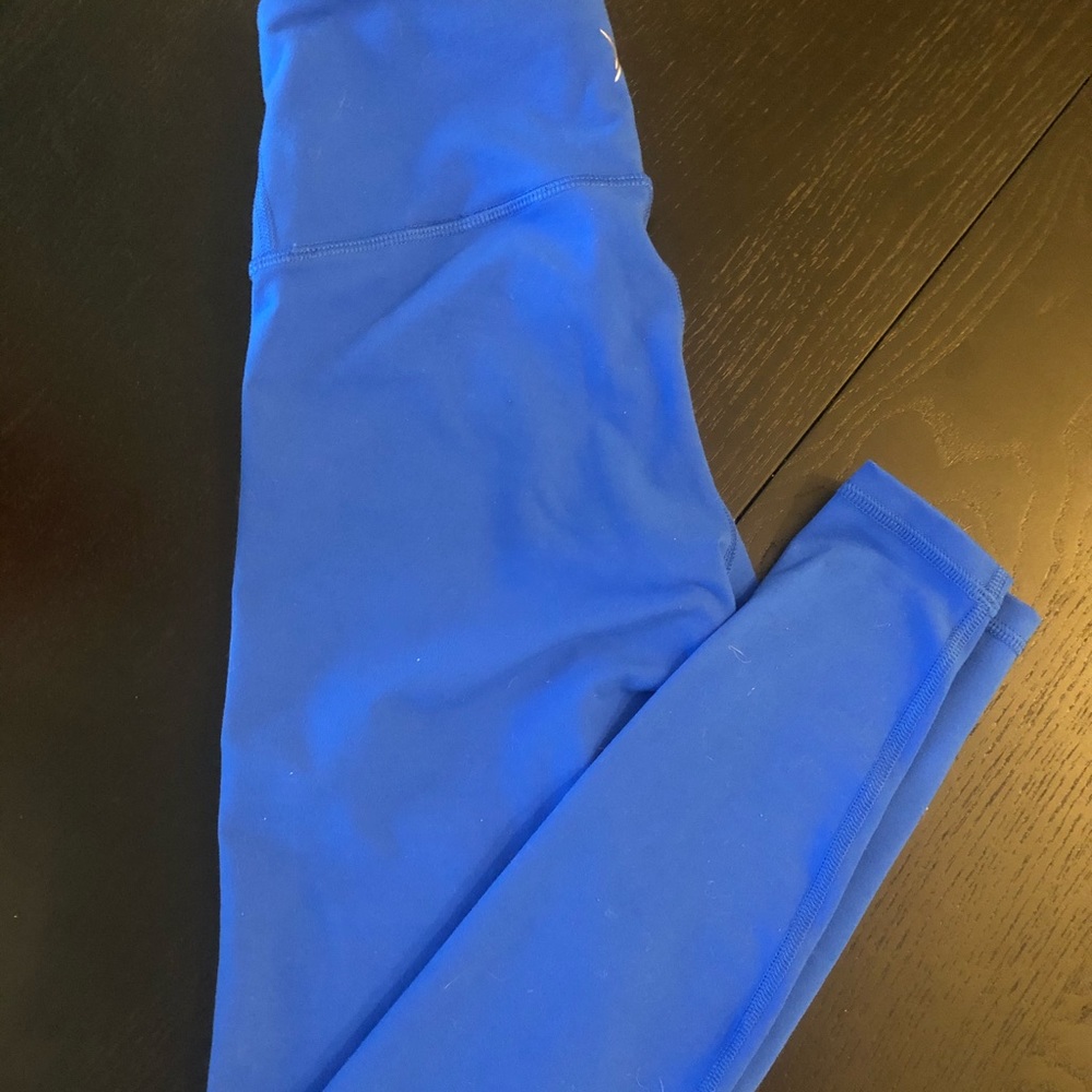 Neon Blue Old Navy Workout Tights